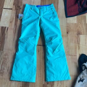 The north face snow pants (HY-VENT), size small.